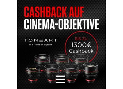 Cashback auf Canon Cinema Objektive!