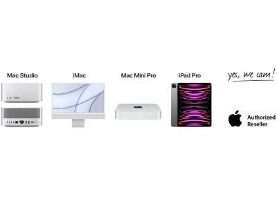 TONEART ist "Authorized Apple Reseller"