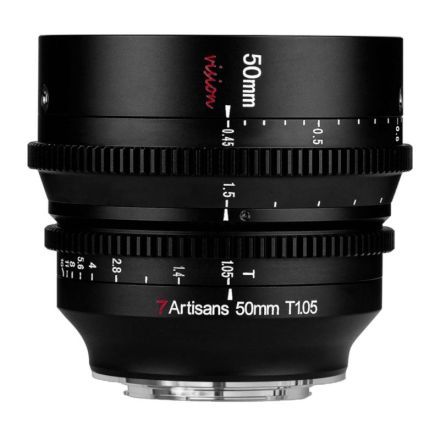 7Artisans Vision 50mm T1.05 für Canon RF APS-C