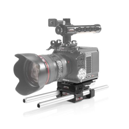 SHAPE RED Komodo 15 mm lightweight baseplate