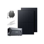 Anker SOLIX Balkonkraftwerk mit Speicher 820W PV, 1600Wh und Bodenhalterung Solar