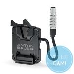 Anton Bauer Micro V-Mount Bracket with P-Tap & Rundsteckverbinder V-Mount-Halterung