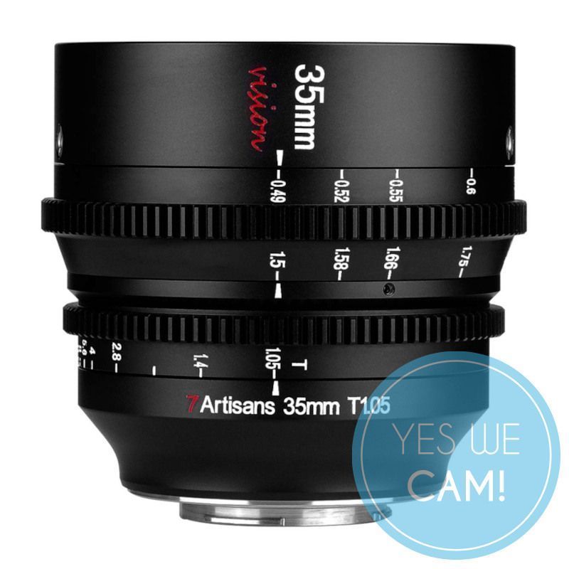 7Artisans Vision 35mm T1.05 für L-Mount APS-C Festbrennweite