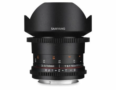 Samyang 14mm T3.1 VDSLR II Objektiv für MFT