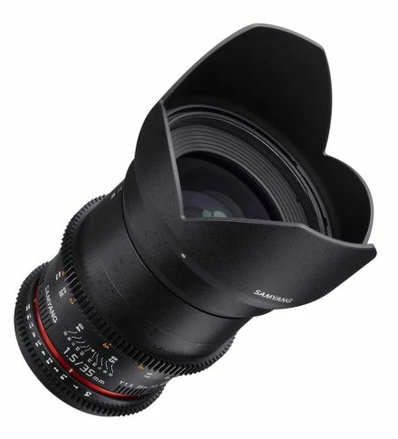 Samyang 35mm T1.5 VDSLR II Objektiv für Sony E-Mount